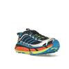 HOKA Mafate Three2 Black Diva Blue Orange Unisex Sneakers 1141572-BDVB