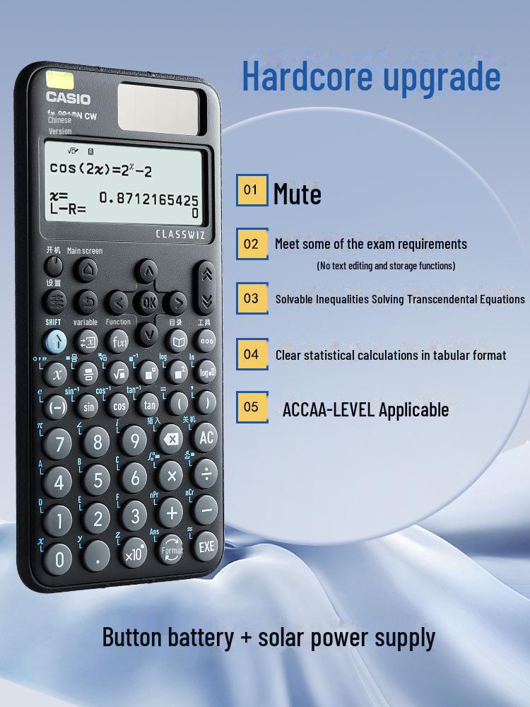 Casio FX-991CNCW Üniversite ve Sınavlar için Bilimsel Hesap Makinesi