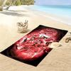 Bayern Munich Stripes Logo beach towel Portable for travel Beach towel for vacation photos seaside Absorbent bath towel quickdrying swim towel