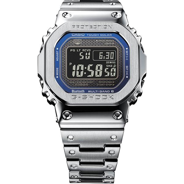 Casio Ceas G-SHOCK pentru bărbați GMW-B5000D-2JF [G-SHOCK Full Metal Series] Ceas pătrat argintiu din oțel inoxidabil