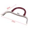 27 cm Trä Metallram Kisslås För Handväska Plånbok Tillbehör DIY Handgjord