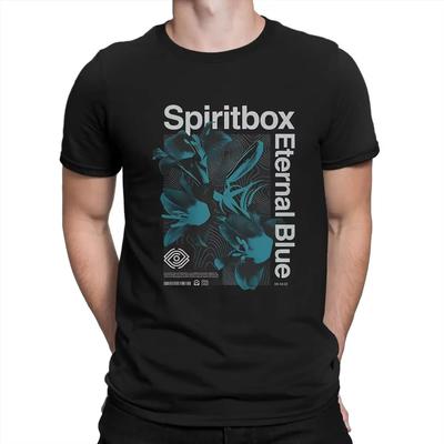 Men's T-shirt Spiritbox Novelty T-shirt Short Sleeve Round Neck T-shirt 100% Cotton High Quality Top