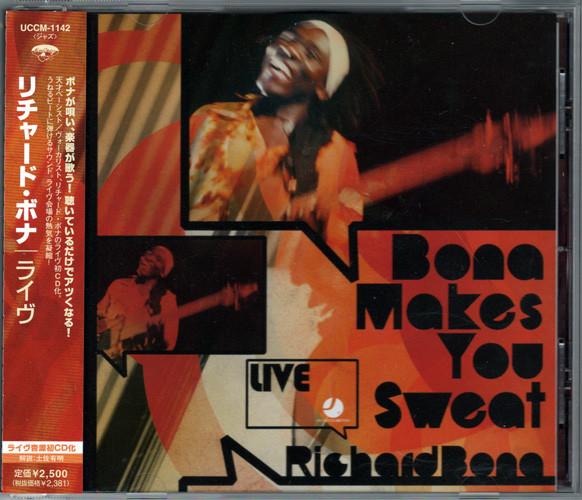 CD RICHARD BONA  Bona Makes You Sweat  Live UCCM1142 Universal Music 2008 Japan ObiJazz Used