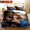 Top Stream Singer Taylor Fashionable Printed 3D King Size Bedding Set Comforter Bedding Sets Costomizable Bedding Set