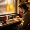 Retro TV Style Bluetooth Speaker and Phone Holder Stand