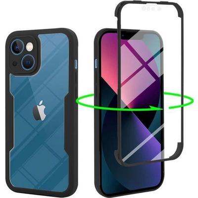 Full Protection Case - PROSHOP - for iPhone 13 - Black - TPU + PC - Matte
