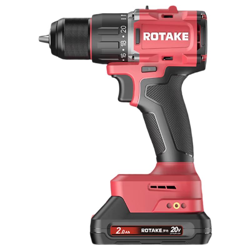 

ROTTE D1H 20V Cordless Brushless Impact Drill & Screwdriver CN plug (adapter included)