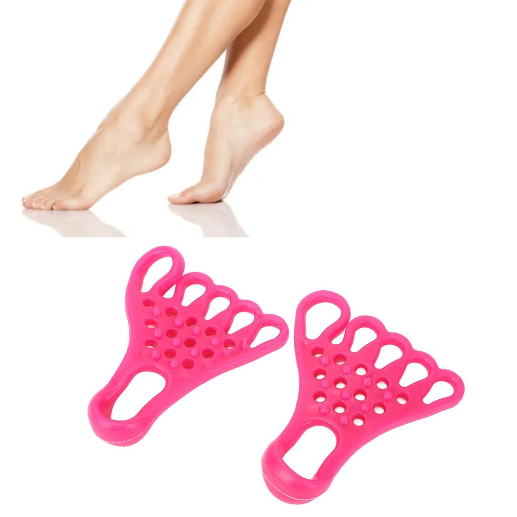 Toe Foot Stretcher Muscle Relaxation Foot Massage Separator Stretching Band for Fitness Valgus