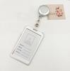 Aluminum Alloy ID Tag Work Card Sleeve with Lanyard Name Badge Holder Pass Card Protective Case Retractable Badge Reel