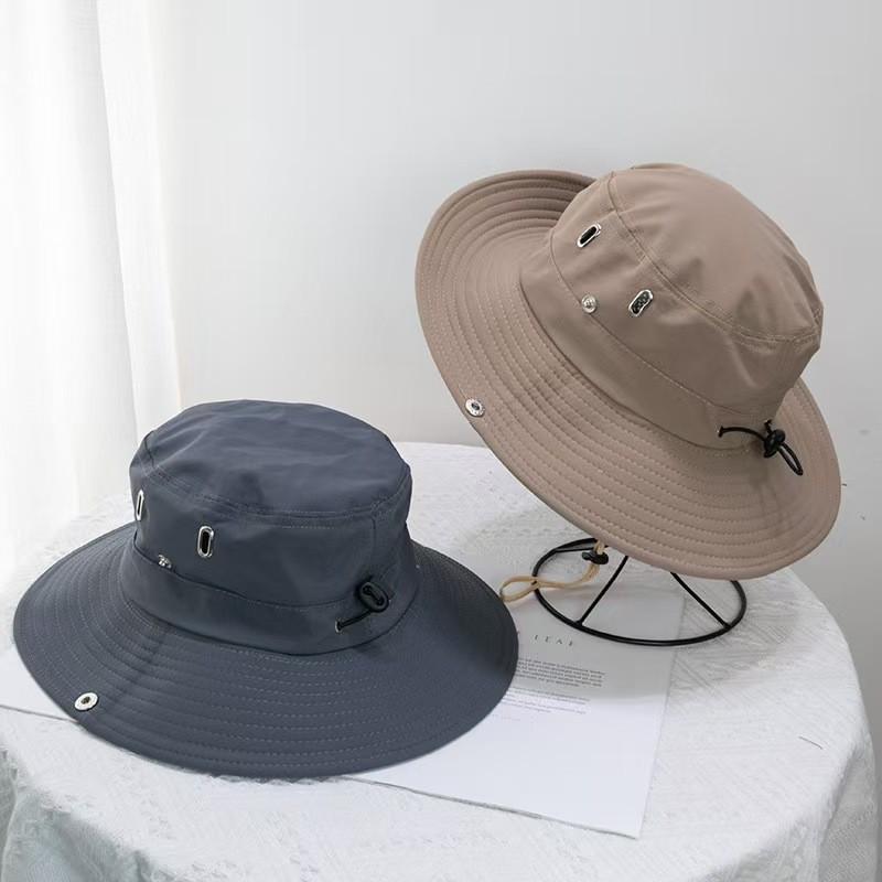 Outdoor-Sonnenschutzkappe mit breiter Krempe für Sommer, Strand, Angeln und Reisen