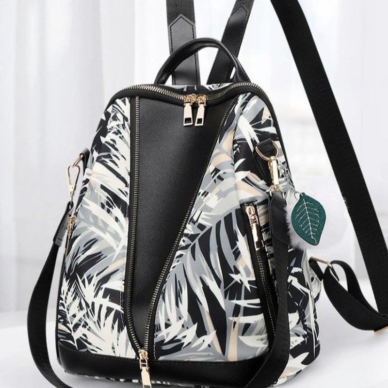 Large Capacity Oxford Leisure Women's Backpack  Versatile and Elegant Transport Bag  New