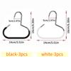 1-20Pcs Circle Ring Hat Hanger Versatile Manganese Steel Round Hook - Perfect for Hats,Ties,Scarves & Bags,Strong Load-Bearing
