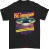 Take Me To The Unknown Alien Ufo Unisexs T Shirt 100 Cotton Vintage Versatile Top For Everyday Wear Graphic Slightly