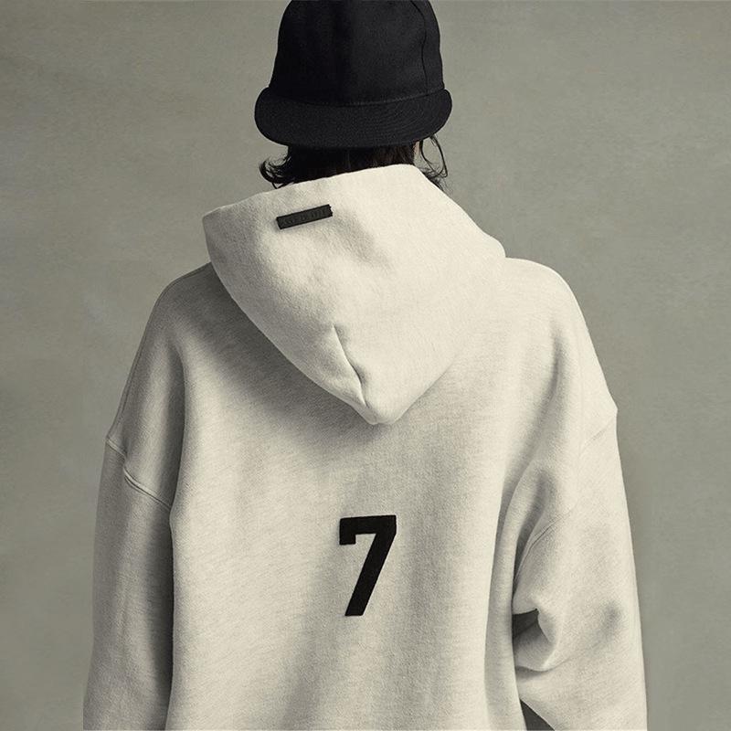 FOGESSENTIALSZONE Staffel 7 ABC Hoodie: Trendiges Unisex-Sweatshirt im lockeren Schnitt