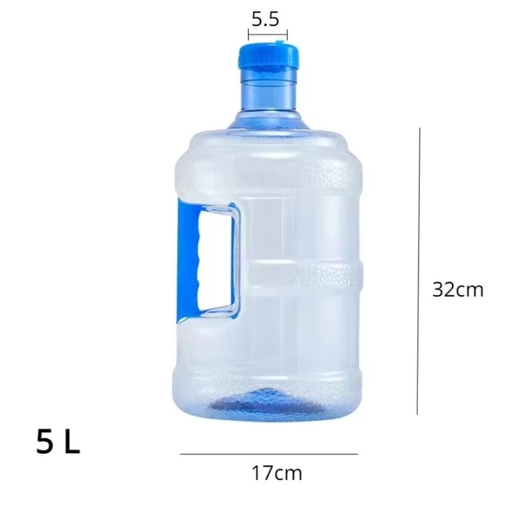 5L/7.5L Zesílená PET láhev na vodu Džbán Opakovaně použitelný Přenosný Nádoba na minerální vodu Venkovní Autokontejner Dávkovač potravinářské kvality