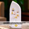 Detailed Christ Birth Figurine Permanent Rosin Holiday Highlight for Yearlong Religious Display