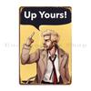 Up Yours Dizinky Metal Plaque Poster Wall Mural Classic Designer Cave Create Tin Sign Poster