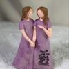 Creative Best Friend Hand-holding Sister Friendship Resin Figurine for Home, Living Room, Desk, Bedroom Decoration.