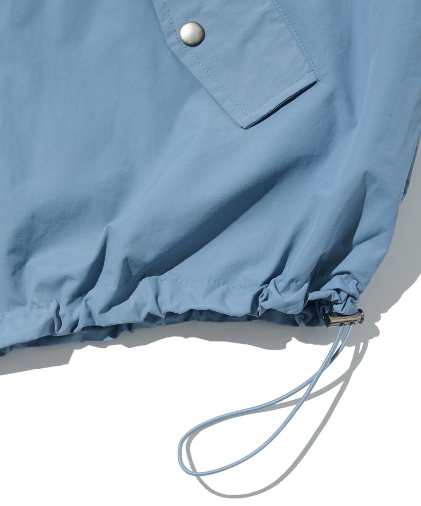 TAILOR STUDIO Basic Hooded Field Jacket (Blue)