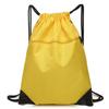 Custom Nylon Lightweight Solid Color Drawstring Sports Backpack