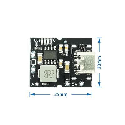 High-Precision 5V2A Charge/Discharge Module with Type-C Input for 4.2V Lithium Battery