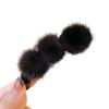 Women’s Fuzzy Claw Hair Clip - Plush, Small Size for Bangs & Braids, Internet Celebrity Style
