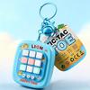 4 in 1 Electronic Tic Tac Toe Game Keychain Portable Interactive Puzzle Toy Suitable for Kids Adults All Ages