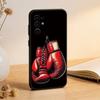Boxhandschuhe Handyhülle Schwarzes Silikon Weich Für Samsung S25,S24,S21,S22,S23,S30,Ultra,S20,Plus,Fe,Lite