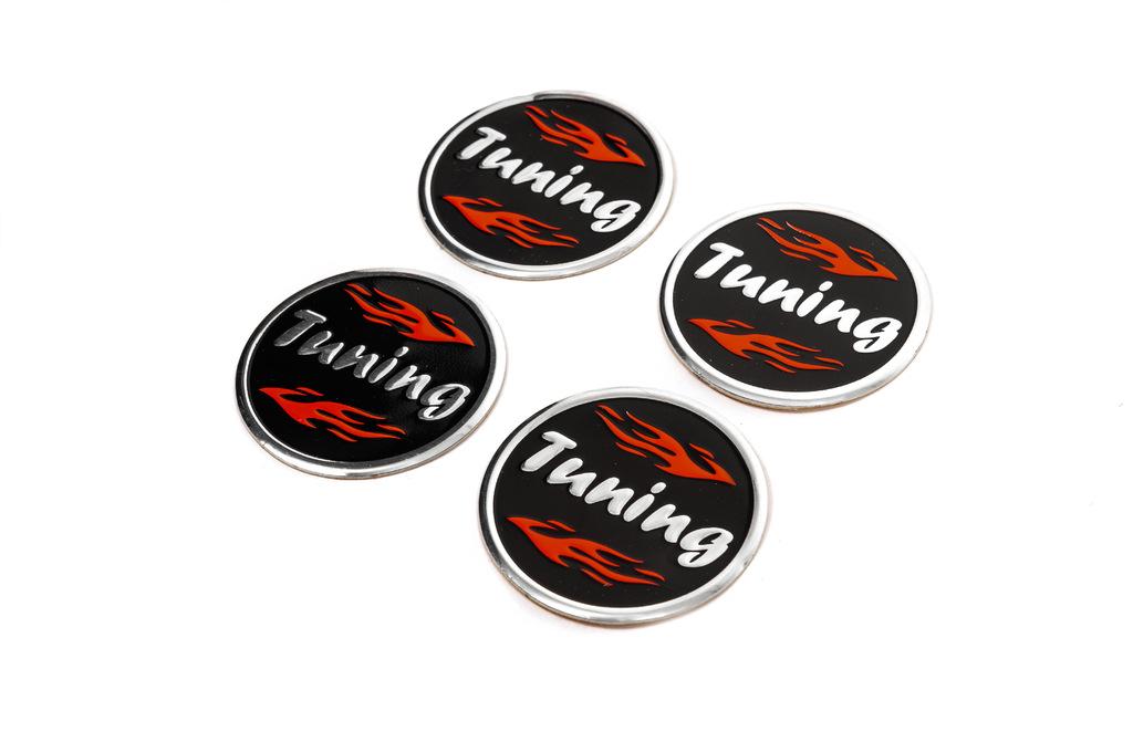 

Наклейки на ковпачки Tuning V1 60мм (4 шт)