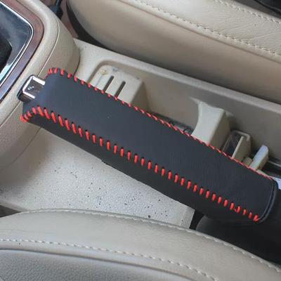 Leather Car Gears Handbrake Cover For Volkswagen Golf 6 Passat Tiguan Touran Polo Livada Sagitar Jetta Gli Gears Handbrake