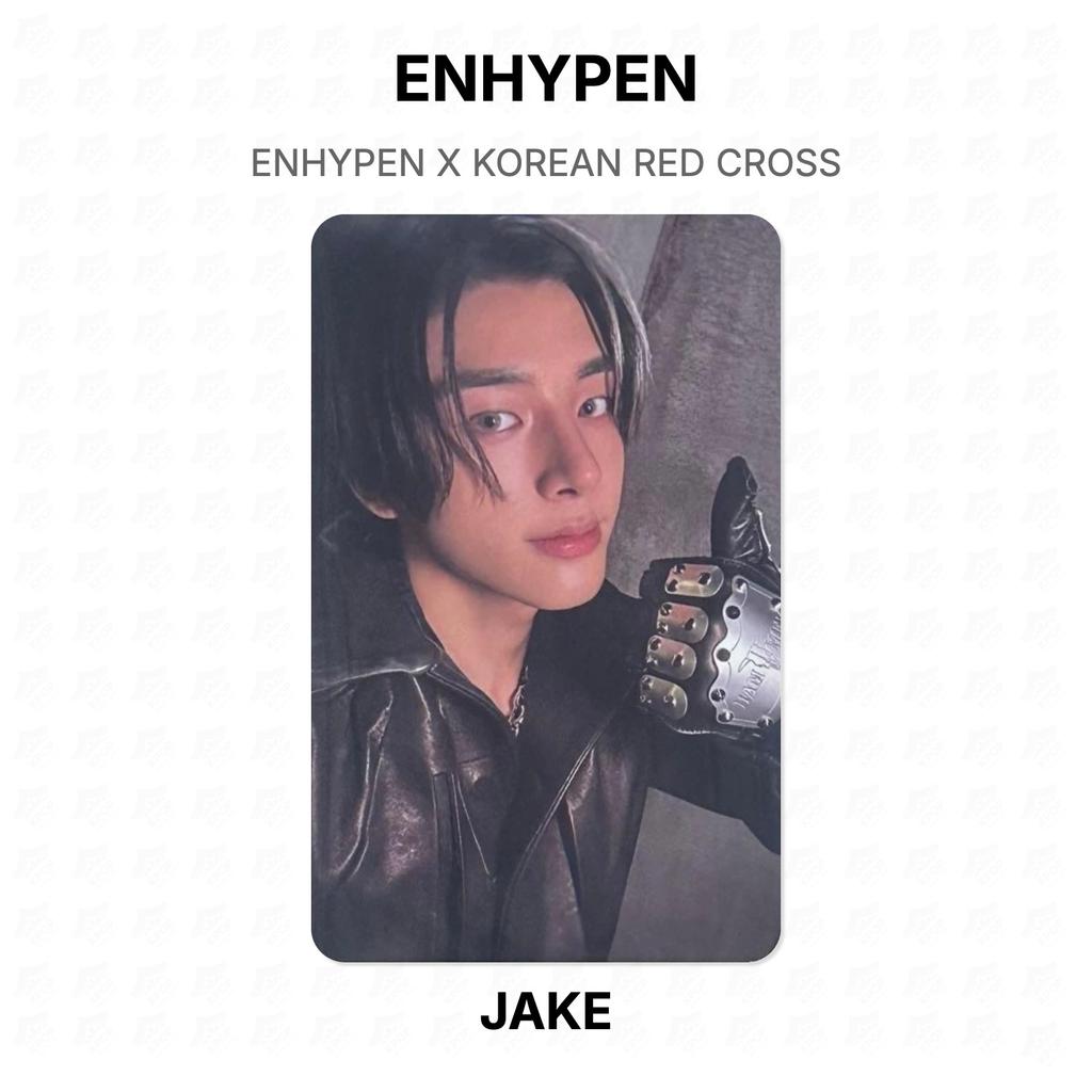 ENHYPEN X KOREANISCHER ROTKREUZ Offizielle Fotokarte