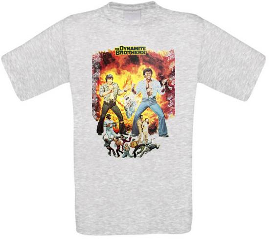 Dynamite Brothers Blaxploitation Cult Movie T-Shirt S