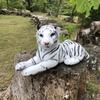 TigerTaleToys White Tiger Plush Cute Pet Japanese Toy, Realistic, 43cm, Large, [Official Product]
