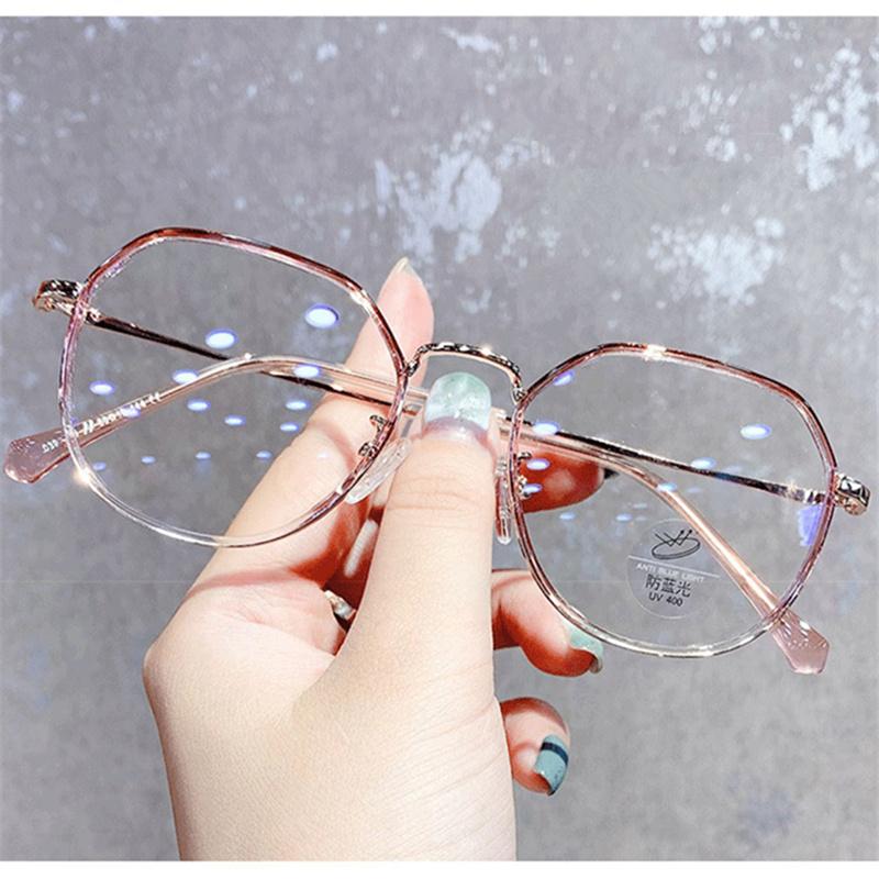 1.67 1.74 -8 to +8 Myopia Glasse Women With Minus Degree Round Nearsighted Eyewear Finished Diopter