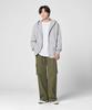 AGOD Single-Pleat Cargo Sweatpants [Khaki]