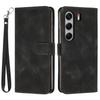 Leather Case for TECNO Camon 40 Pro 4G Imprinted Triangle Phone Cover