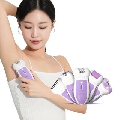 Nízko dráždivý 5v1 Silk Pro Domácí odstraňovač chloupků Odstraňovač kořínků