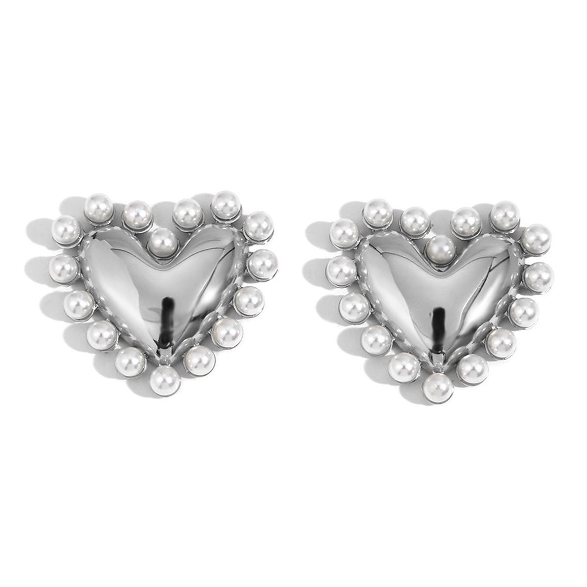 

Rhinestone Butterfly Tassel Earrings One Size срібний