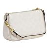 Coach Borsa a mano Nolita 19 con logo metallico e chiusura a zip in ecopelle Piccola Borsa da donna Bianca CW426-IMXU5