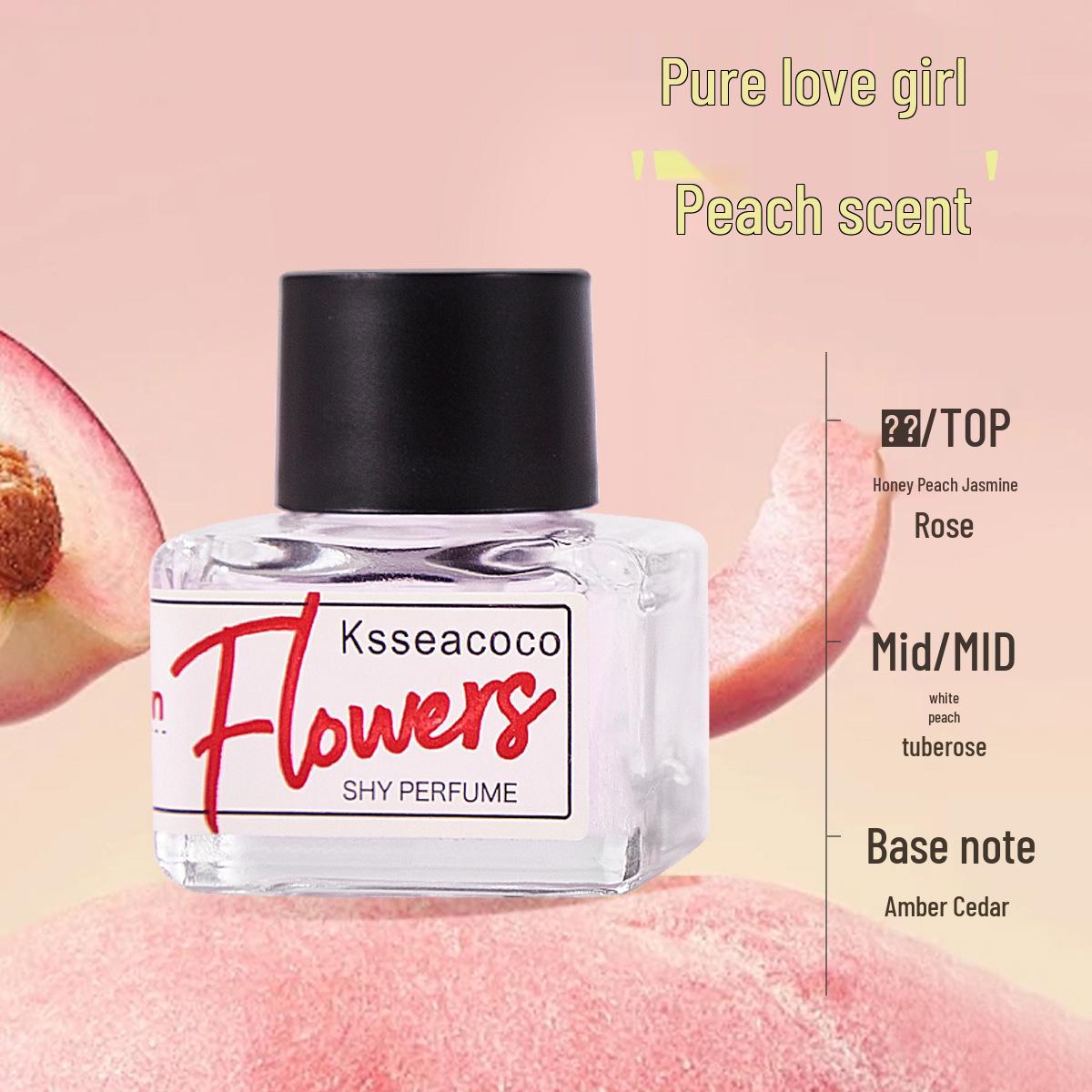 Peach & Sweet Violet Intimate Perfume: Long-Lasting, Light Fragrance for Women