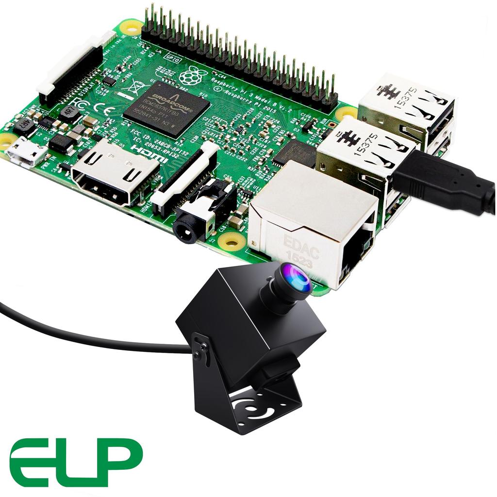 ELP 4K 60fps HDMI USB Wide Angle PC Camera for Computer Simultaneous Mini UVC USB 2X Digital 8mp USB Security Webcam Low Distortion Camera, Monitors,