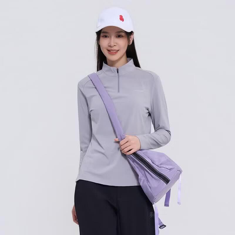 SCALER Men s Stand-Up Collar Long Sleeve T-Shirt M