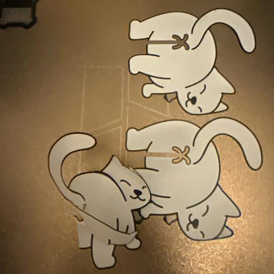 Cat Butt Bread Clip 3D Printed Bag Holder for Cat Lovers