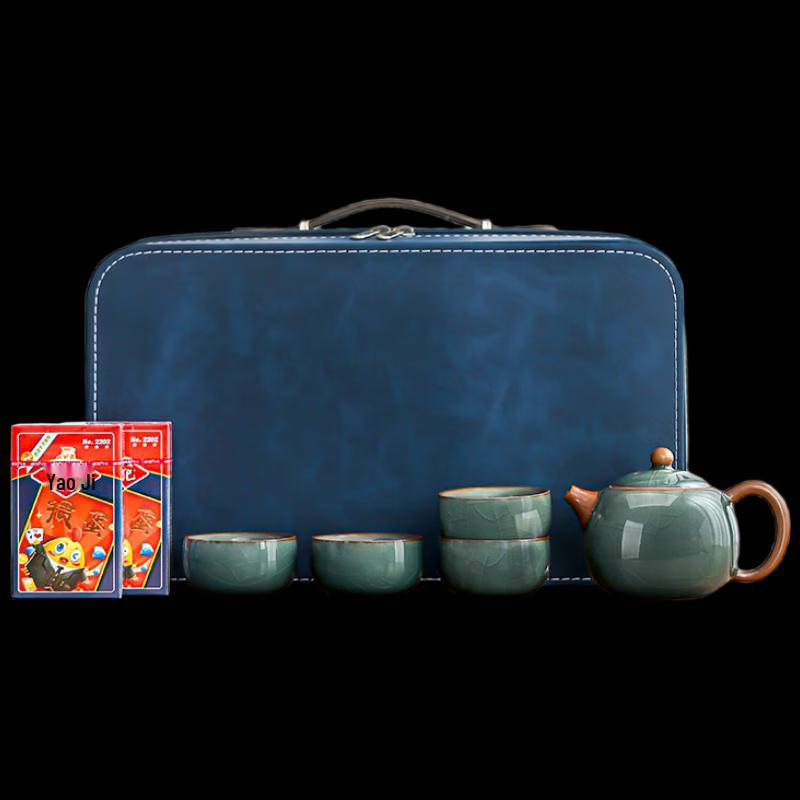 Wo Ding Ge Yao Ceramic Tea Set