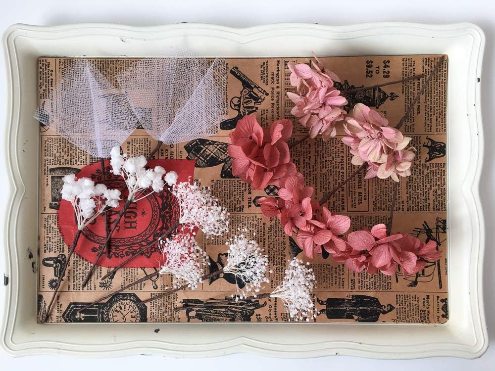 Yume Rose Pink Lime Hair Ornament Headdress Preserved Flower Dried Flower Japanese Dress Kimono Furisode Wedding Bridal Coming of Age Ceremony