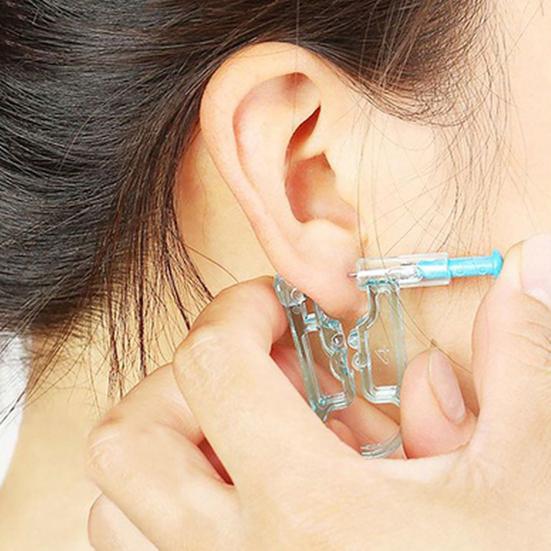 Ear Piercing Tool Disposable Accurate Location Plastic Body Hole Piercing Tool for Salon