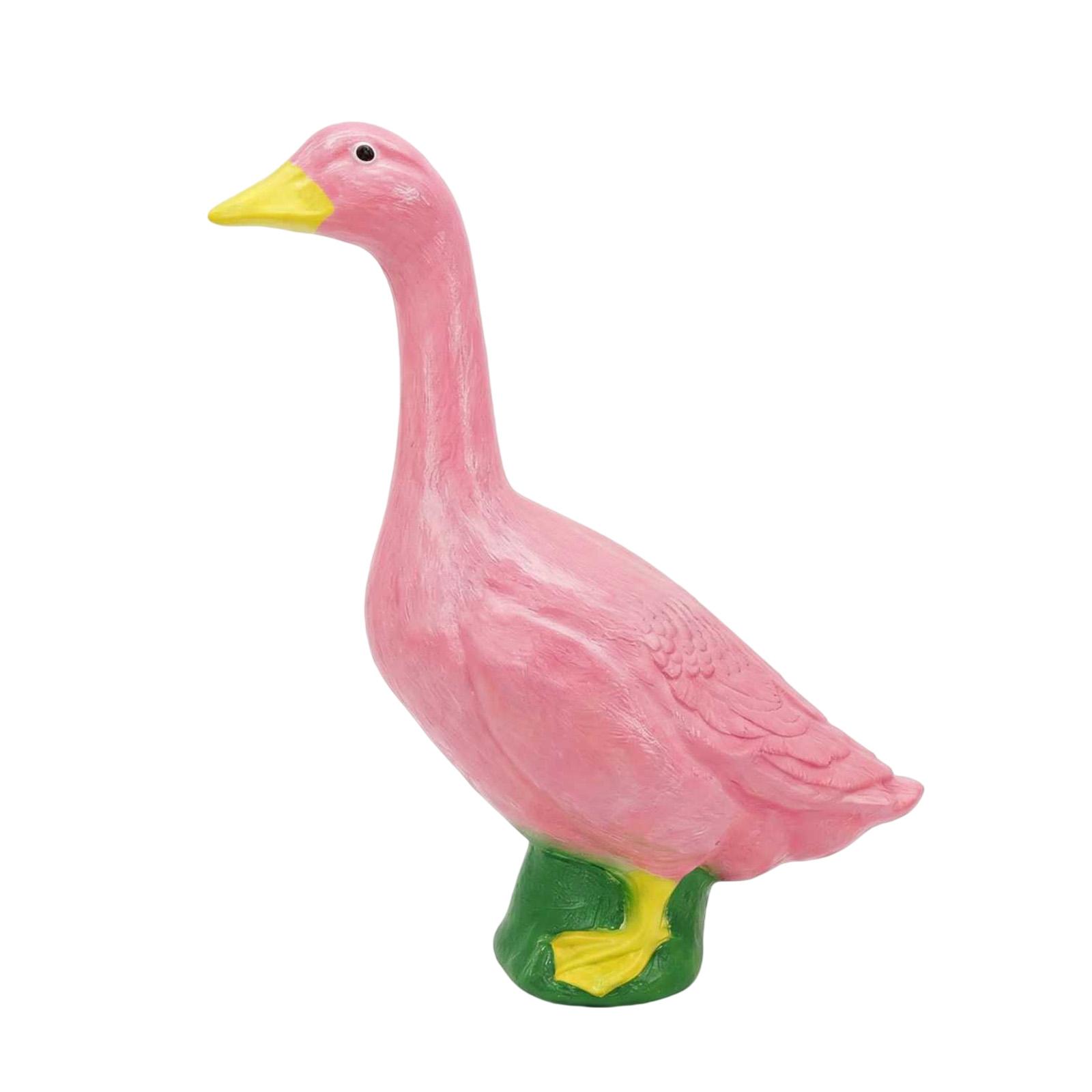 

Outdoor Animal Ornaments Resin Craftsmanship Rockery Pool Landscaping Courtyard Garden Decoration One Size розовый