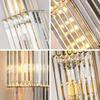 European luxury hotel lobby crystal wall lamp club villa living room office indoor room decoration lighting fixture wall lamp