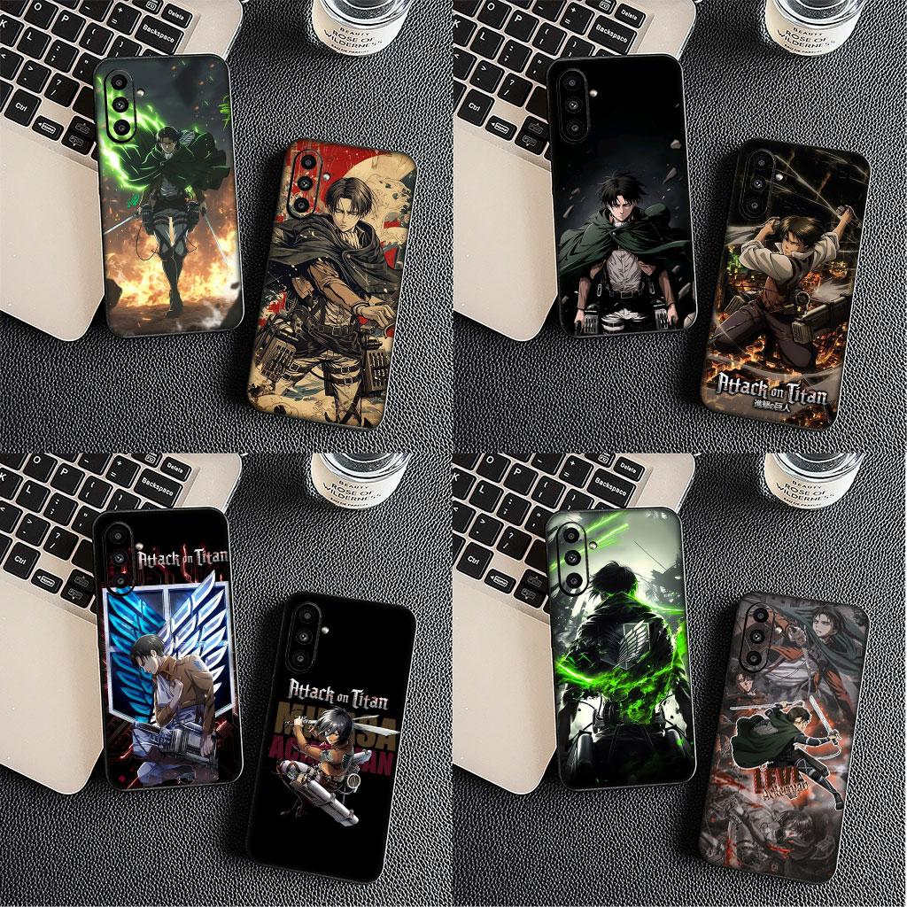Phone Cover Attack Levi On Titan Eren Jaeger Anime for Xiaomi Poco C85 C71 C65 C61 X7 X6 X5 M6 M7 F6 F7 F8 Ultra Pro C75 Case
