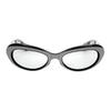 VIVIENNE WESTWOOD Minimalist Casual Design Oval Sunglasses Women Sunglasses Gray VW5093-1-800